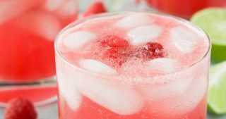 Fresh Raspberry Watermelon Margaritas