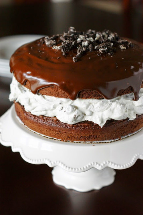 Chocolate Covered Oreo Cake Recipe | The Kitchen is my Playground