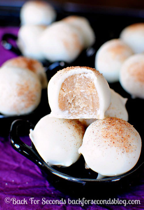 Snickerdoodle Truffles | Back for Seconds