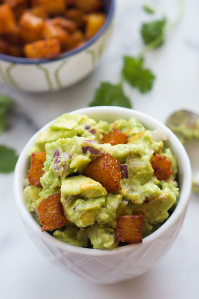 A sweet and spicy take on our favorite Mexican appetizer! Chile Spiced Pineapple Guacamole is easy to make and a great way to shake up your next fiesta!