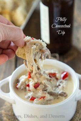 Philly Cheesesteak Dip | Dinners, Dishes and Desserts