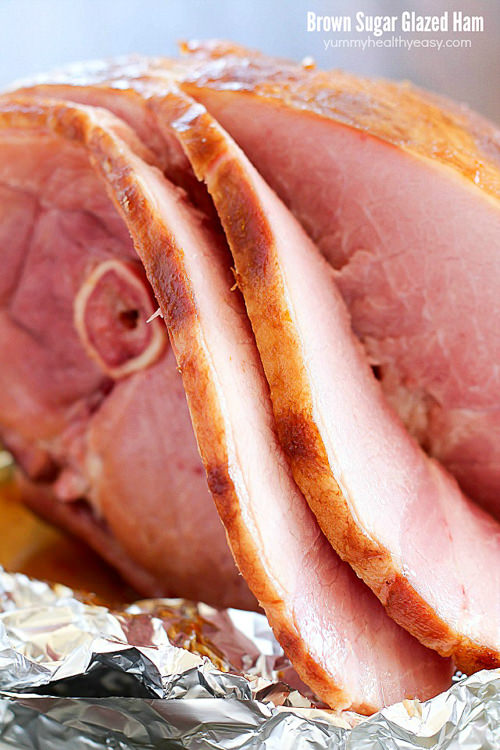 The juiciest, most tender Brown Sugar Glazed Ham ever and itÕs SO easy! Only a few simple ingredients to an incredible ham that will be a hit at your next holiday party!