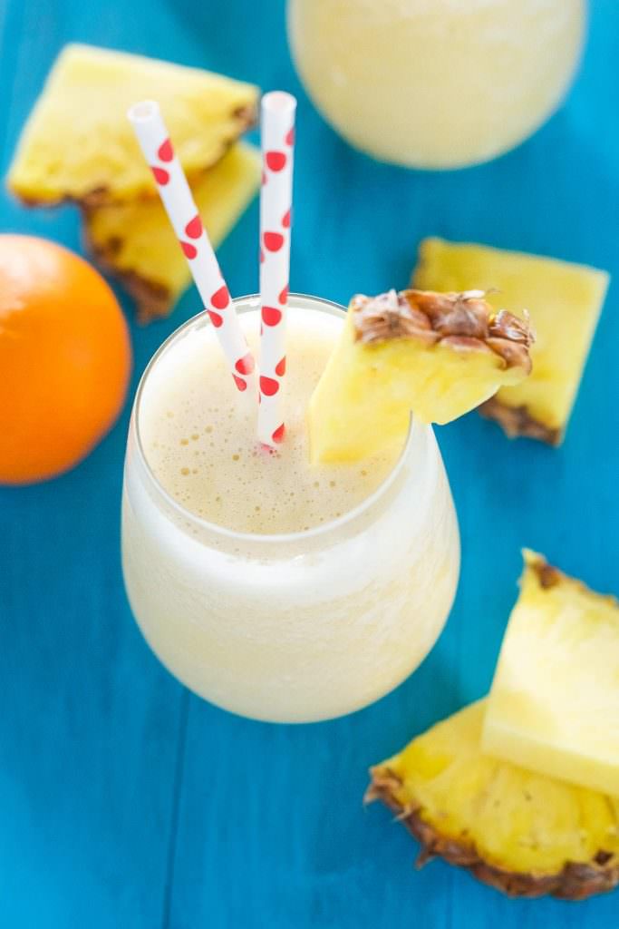Pineapple Orange Creamsicle Smoothie With Salt and Wit
