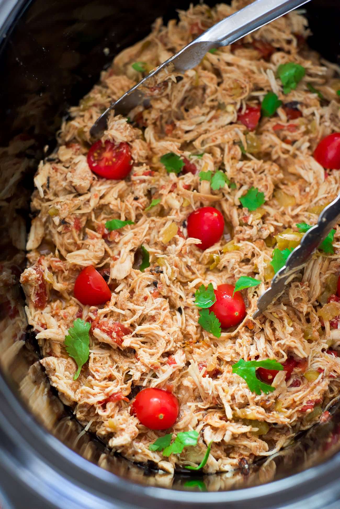 Slow Cooker Mexican shredded Chicken