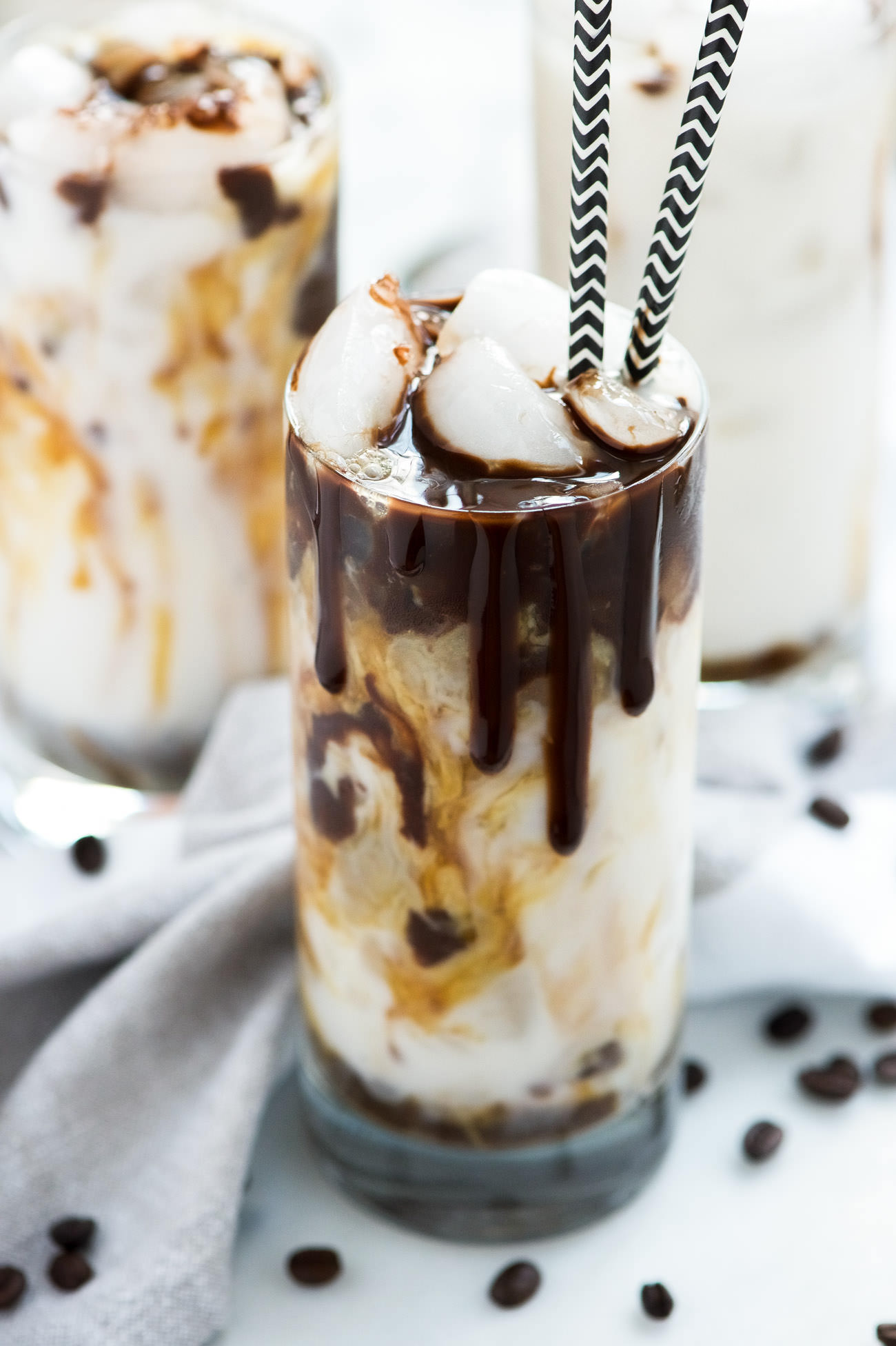 Salted Chocolate Iced Coffee