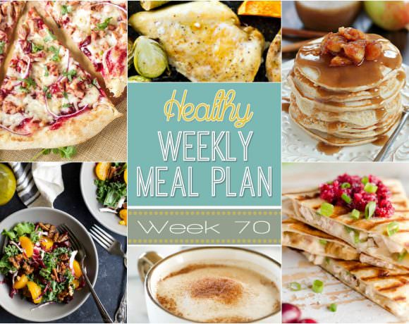 Healthy Meal Plan Week 70