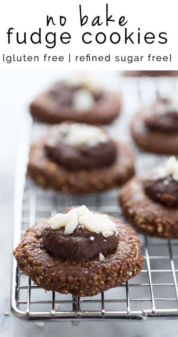 No Bake Fudge Cookies