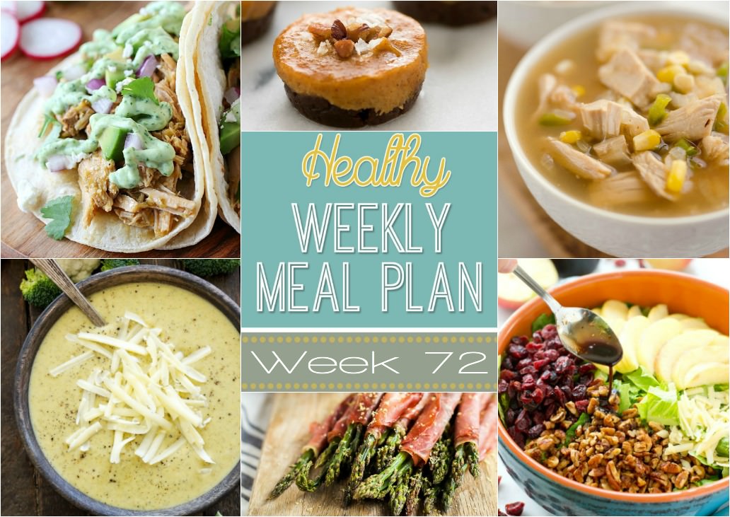 This week's meal plan is filled with winter friendly recipes...such as Healthy Slow Cooker Broccoli Cauliflower Cheese Soup and Moist Cranberry Orange Bread!